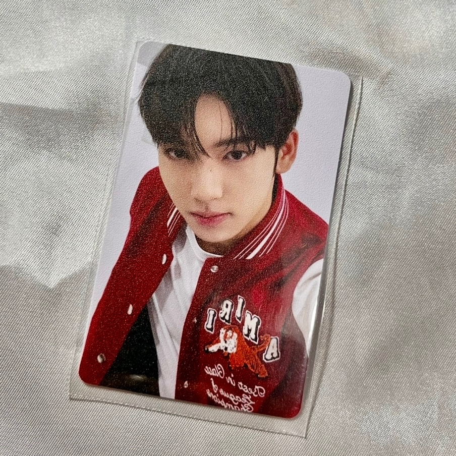 Photocard PC Han Yujin Homme Arena varsity merah zb1 zerobaseone