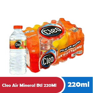 

Cleo Air Mineral Bt 220ml