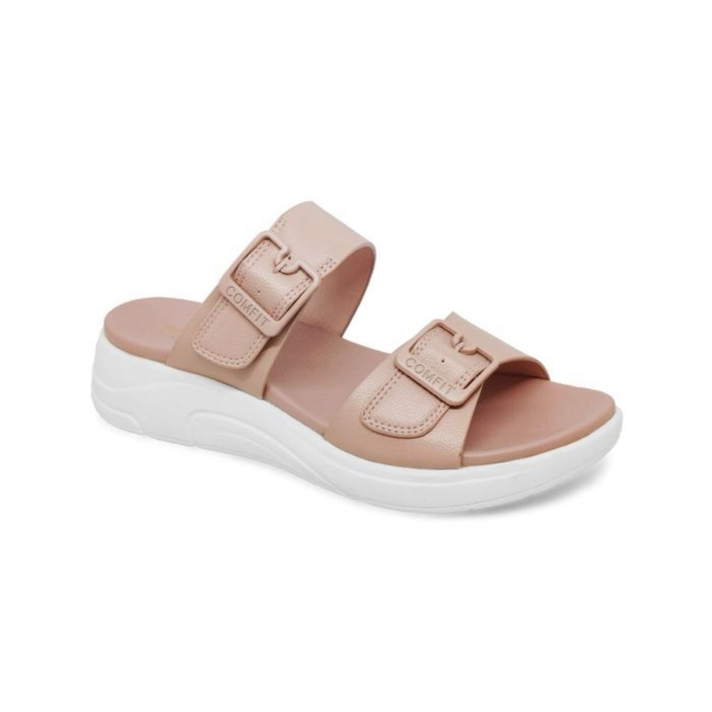Bata Comfit-Carcer Naturfit Sandal Wedges wanita