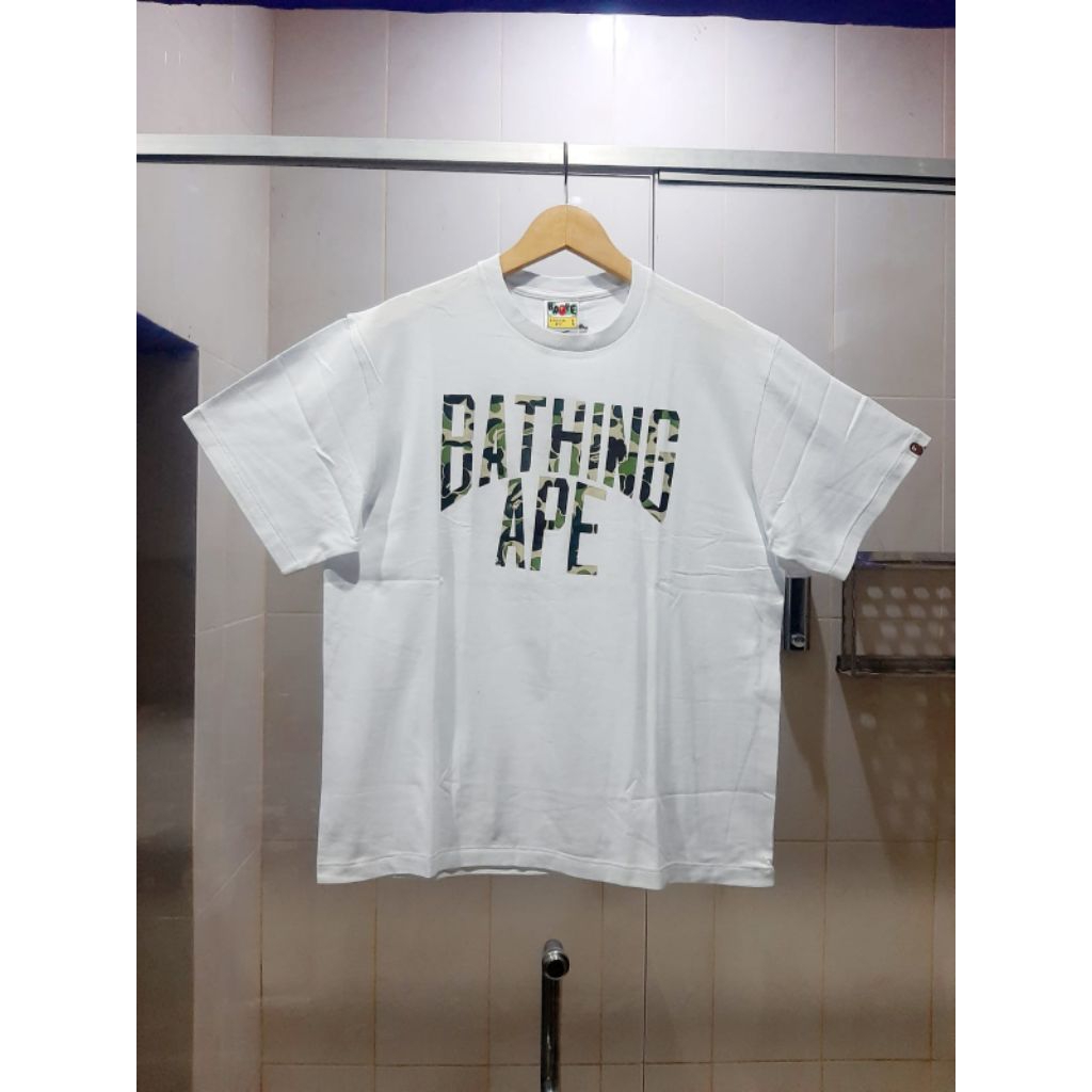 BAPE/BATHING APE Kaos T-shirt New Edition White 100% Original