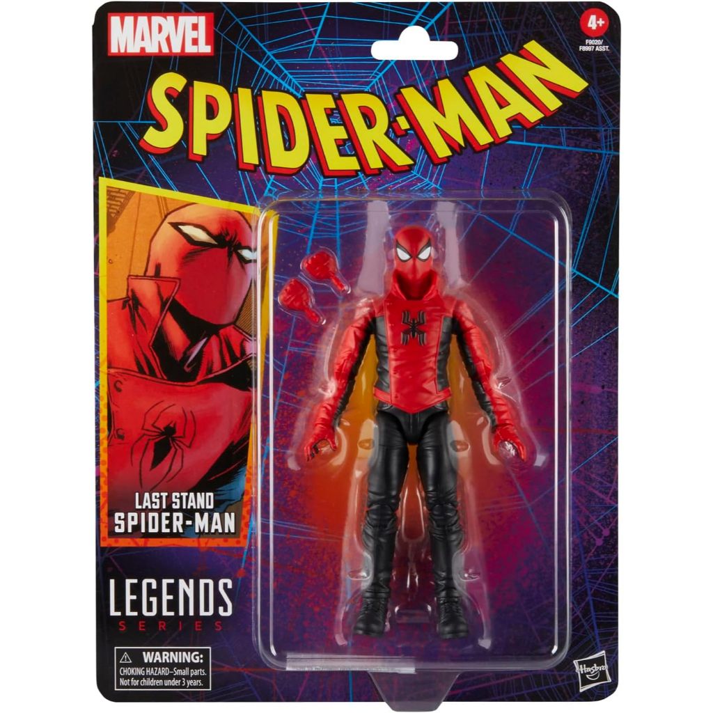 Marvel Legends Hasbro Spider-Man Comic Last Stand Spider-Man Action Figure 6-inch