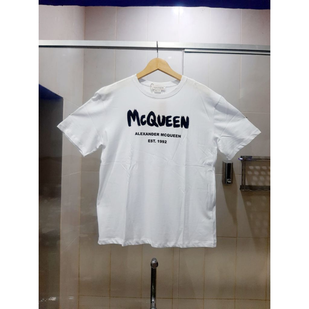 KAOS/T-SHIRT ( McQUEEN ) ALEXANDER MCQUEEN SHORT SLEEVE NEW LIMITED 100% ORIGINAL ITALY