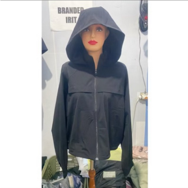 Reject sale STL jacket nylon crop top