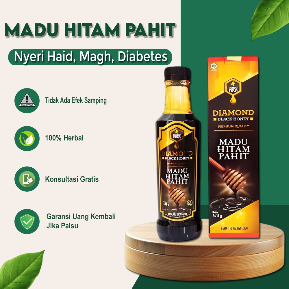 

Madu Hitam Pahit Diamond Black Honey 470 Gram Madu Fira Original