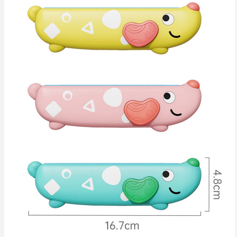 KODE G14R Alat Musik Harmonika 16 Lubang Harmonika Anak Silikon Alat Musik