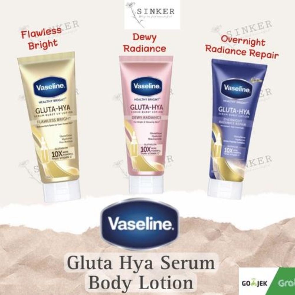 Vaseline Hand Body Gluta-Hya 100ml