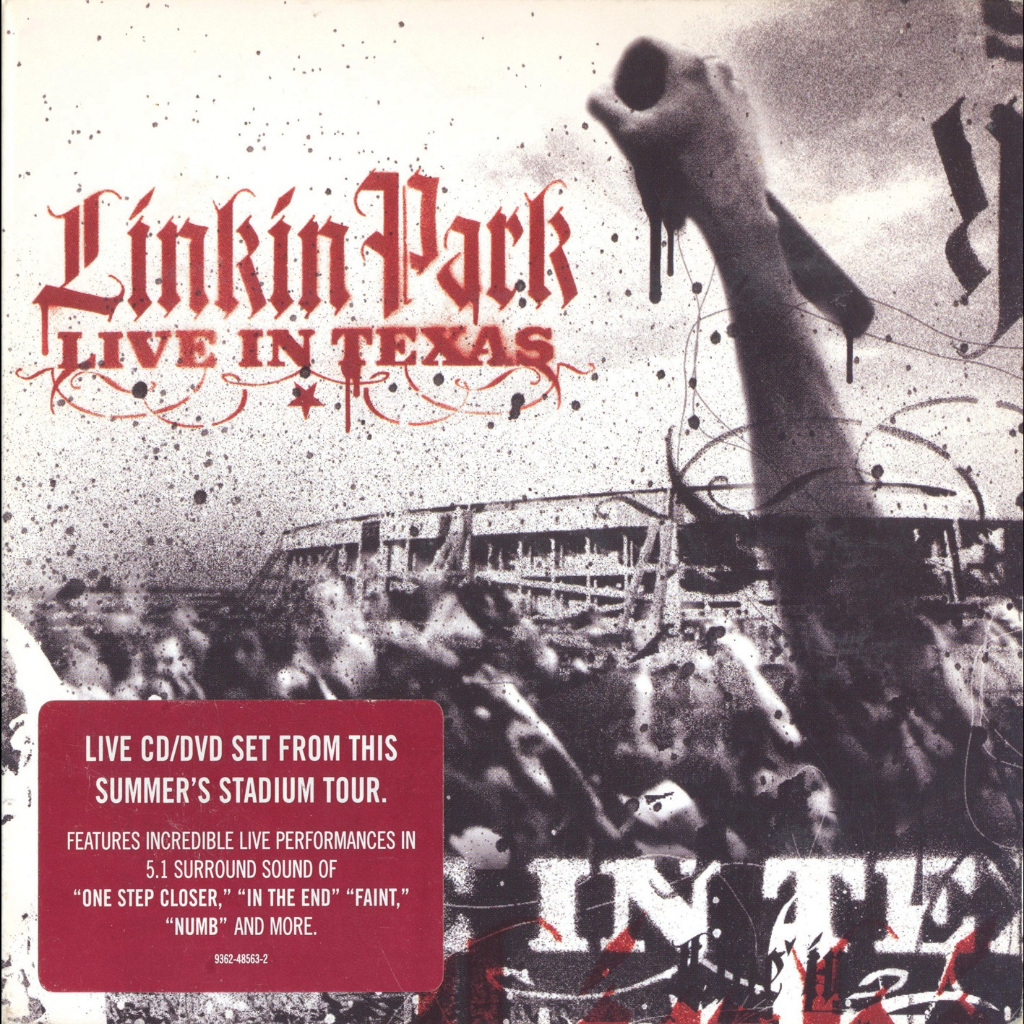 CD Music Linkin Park - Live in Texas 1CD No DVD 2003