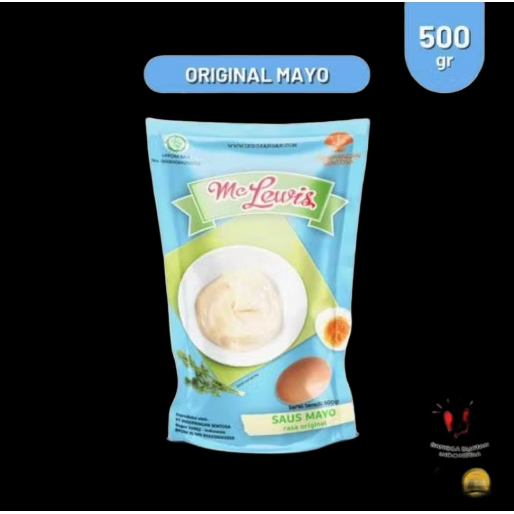 

mc lewis mayonaise mayo original 500 gram