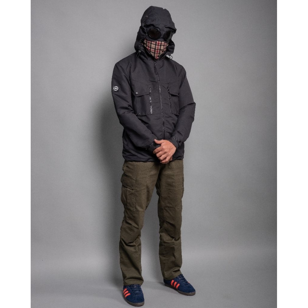 Jaket Outer Goggles Mutant Black Troublemaker