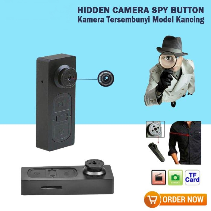 Kamera Kancing Baju - Spy Camera Kancing - HD