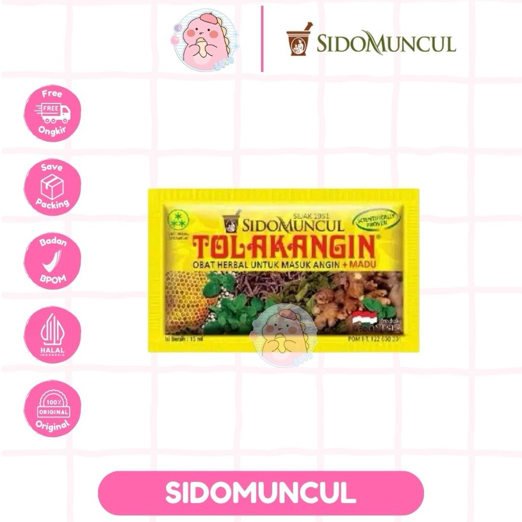 

Tolak Angin Cair Plus Madu 1 Pcs Herbal Sidomuncul | Masuk Angin Daya Tahan Tubuh