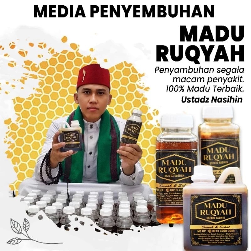 

Madu Hitam Pahit Ruqyah Uatadz Nasihin - Sudah Didoakan (Asmaul Husna) - Ikhtiar Sehat Lahir Batin 300g dan 500g