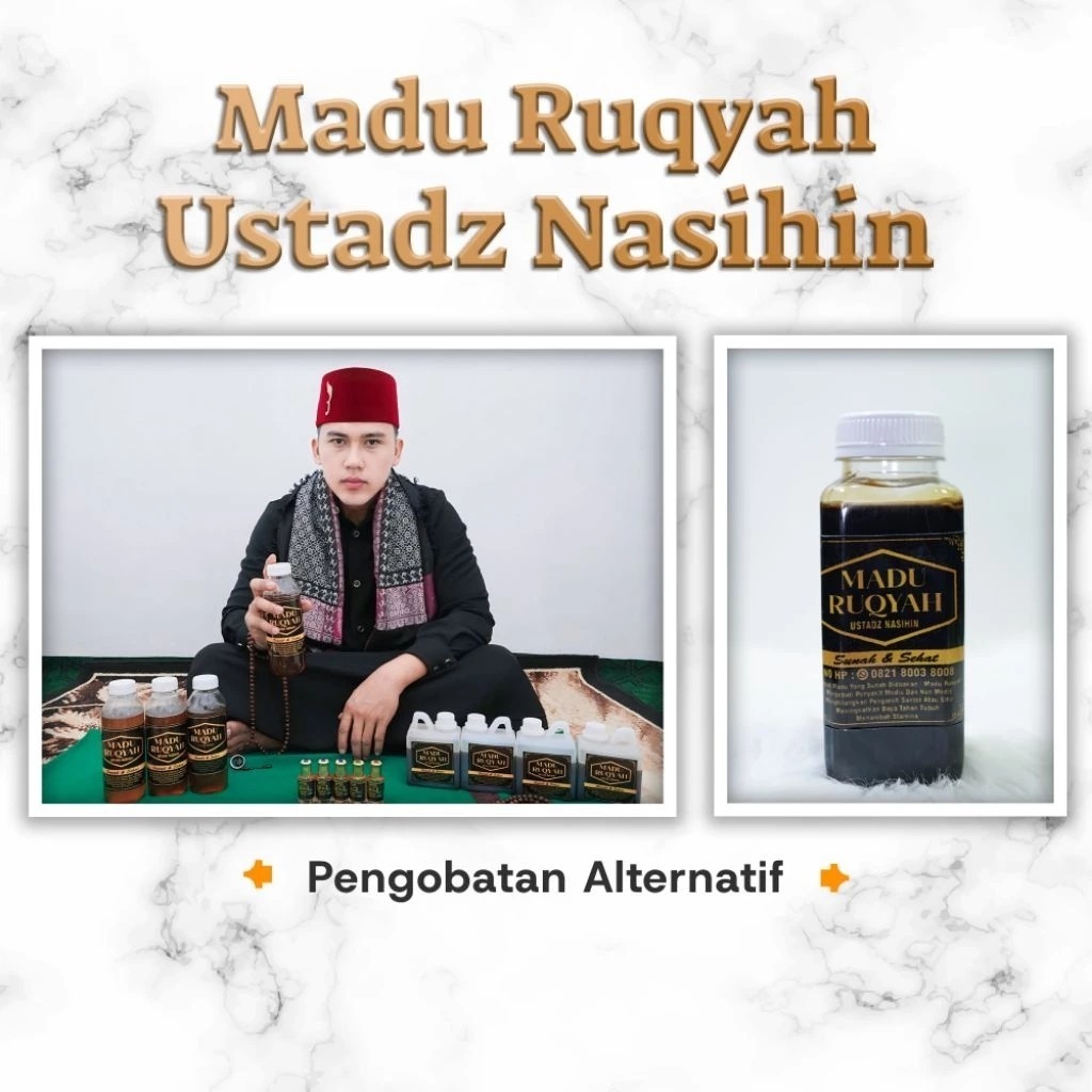 

Madu Hitam Ustadz Nasihin Madu Pahit, Madu Kesehatan, Penyembuhan Segala Macam Penyakit 500g dan 300g