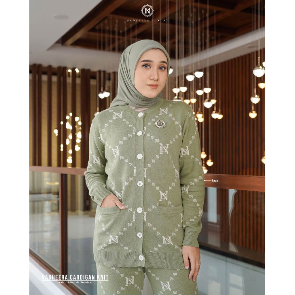 Nadheera Knit Cardigan by Nadheera Luxury