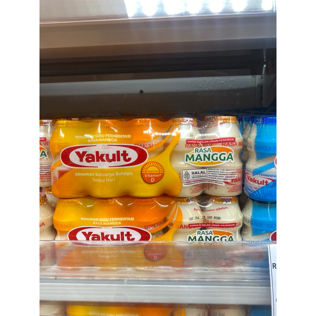 

Yakult rasa Mangga 1 pax isi 5