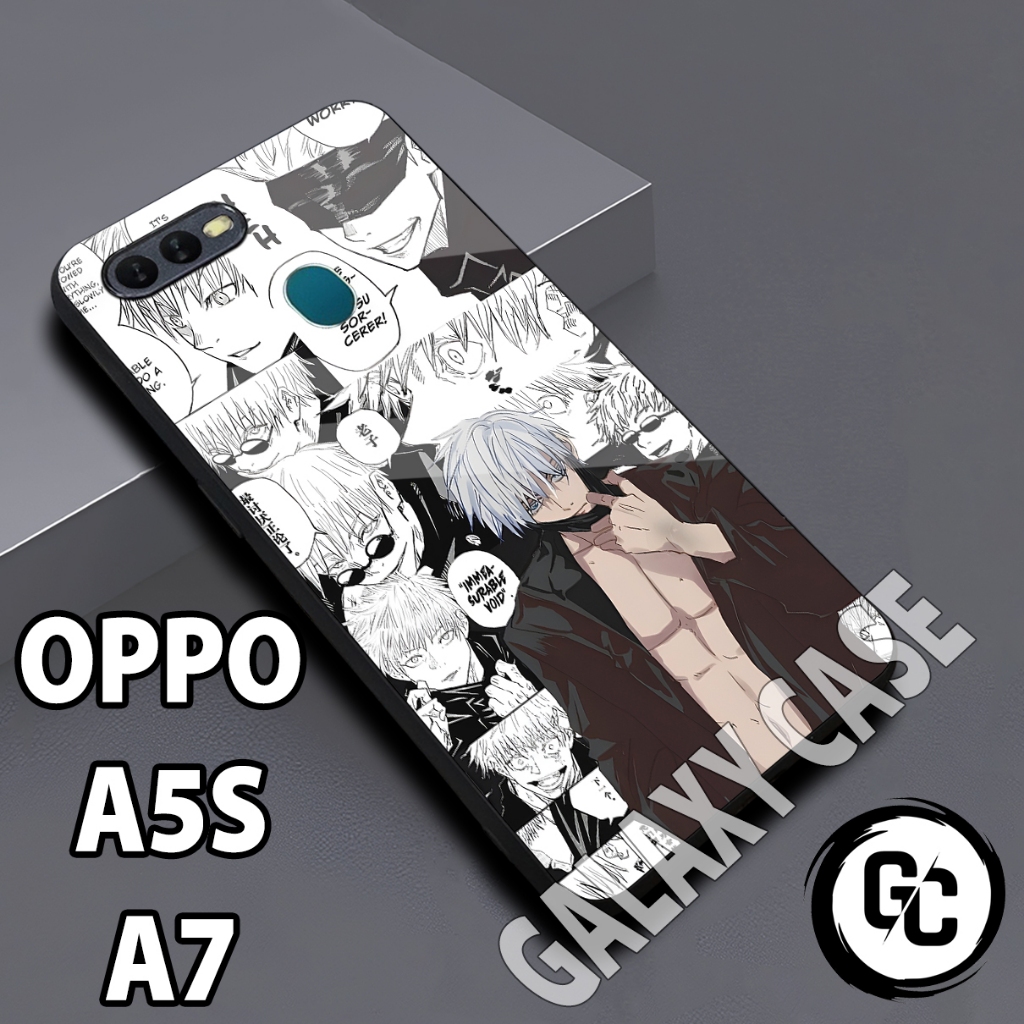 Softcase glossy OPPO A5S/case OPPO A7 Anime/case OPPO A5S glitter/casing OPPO A7