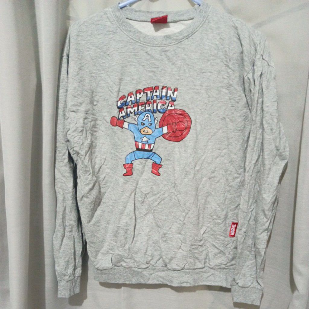 Preloved original Crewneck Atasan Anak Marvel