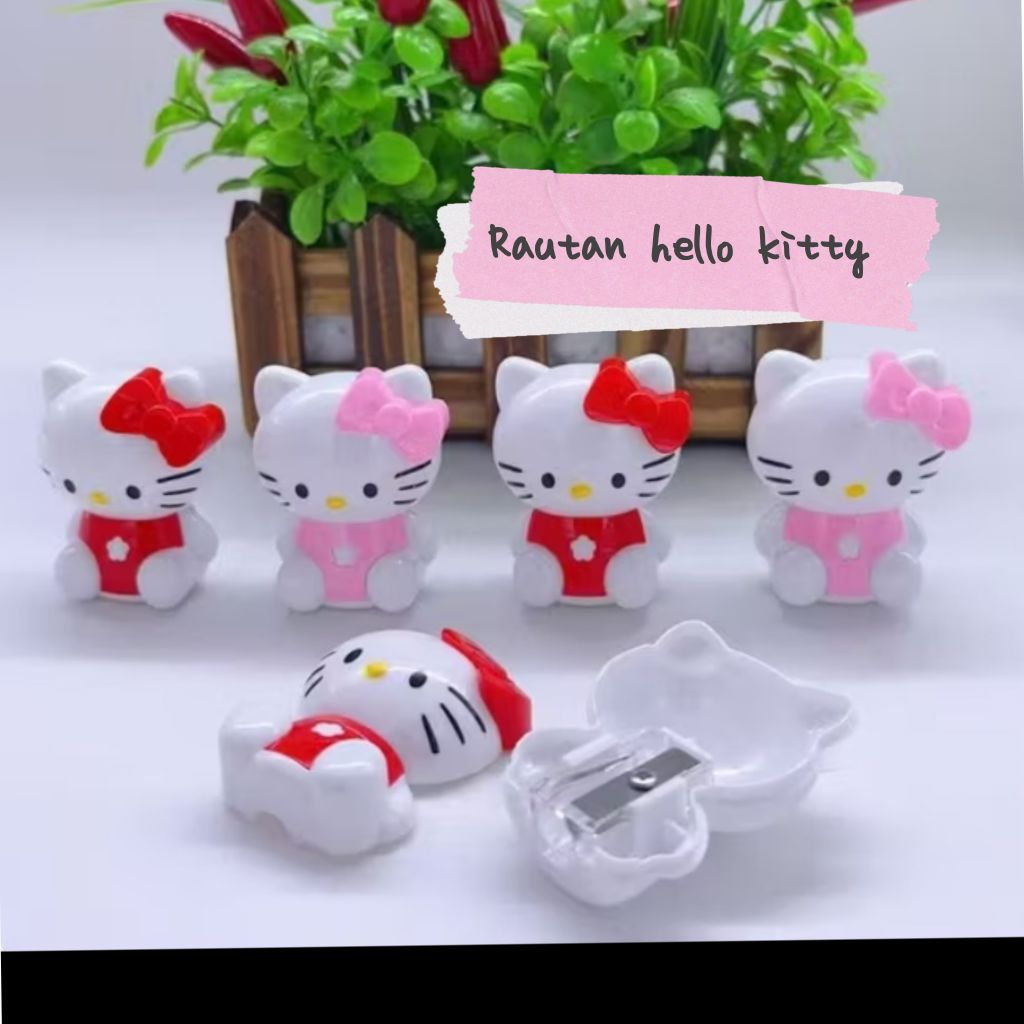 

rautan hello kitty/karakter rautan hk sliper/ perlengkapan sekolah