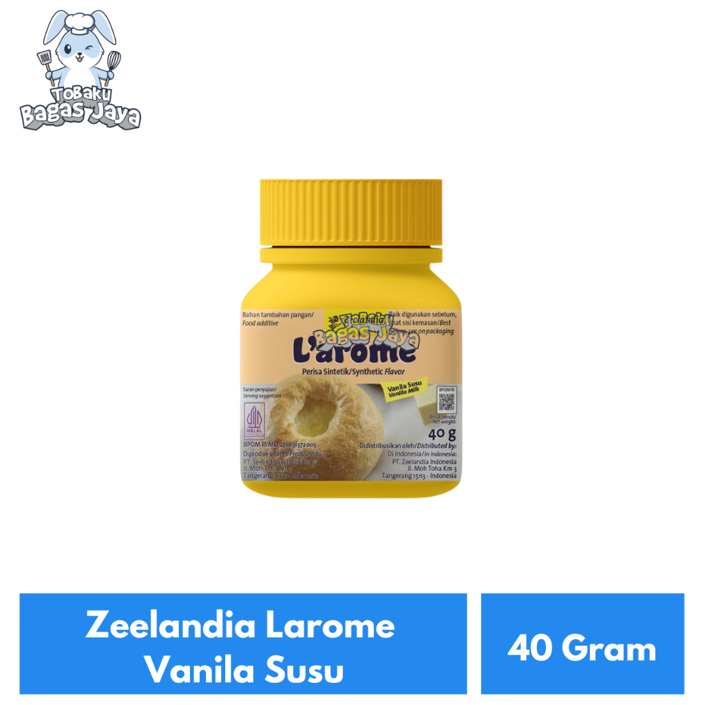 

Zelandia Larome Vanila Susu 40 Gram