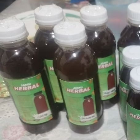 

jamu herbal 200ml (dua kali teguk)