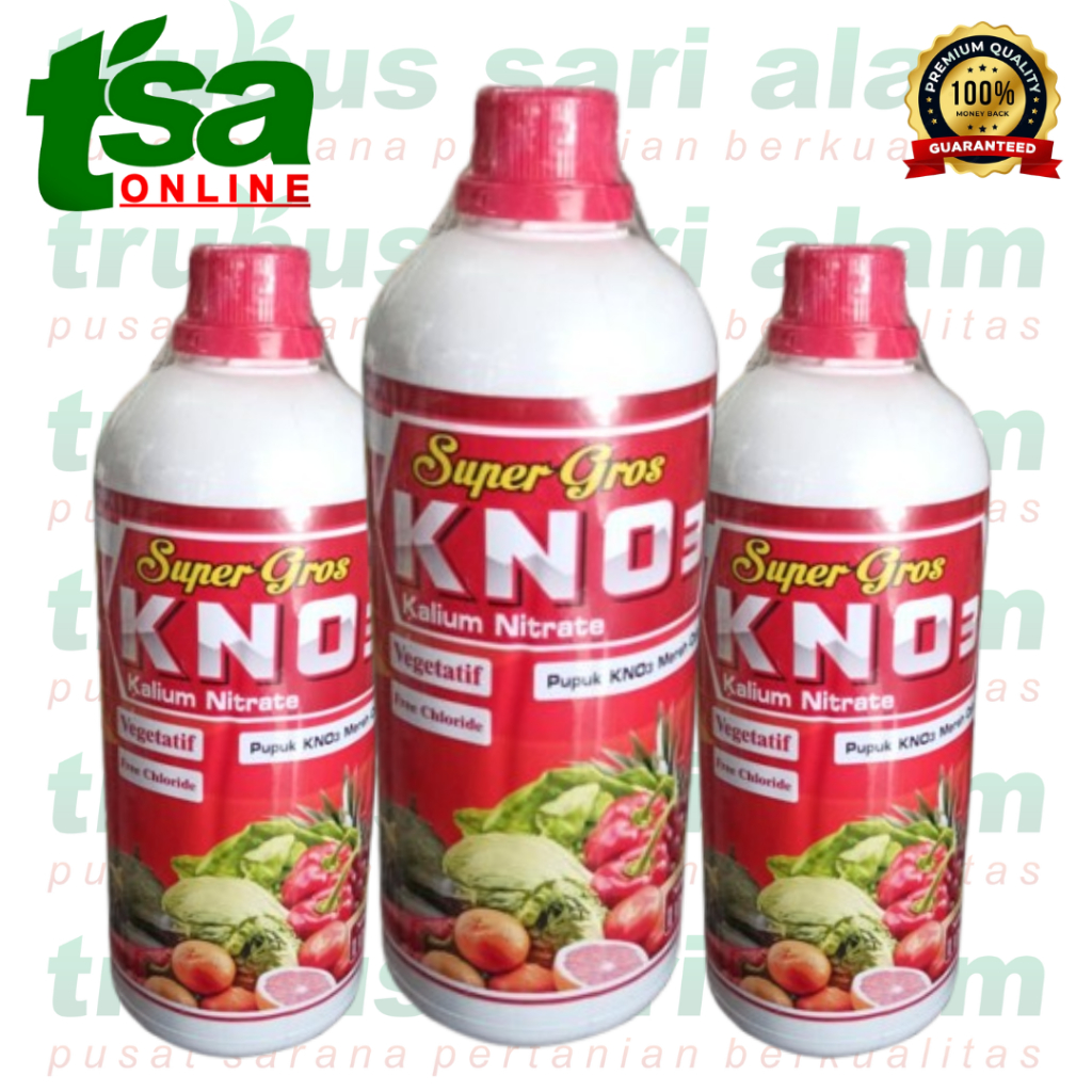 PUPUK KNO3 MERAH CAIR SUPER GROS 1 LITER FASE VEGETATIF
