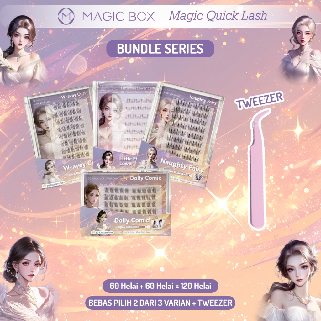 Magic Box Quick Lash Selca Collection 2Box MagicQuick LashSelca Collection