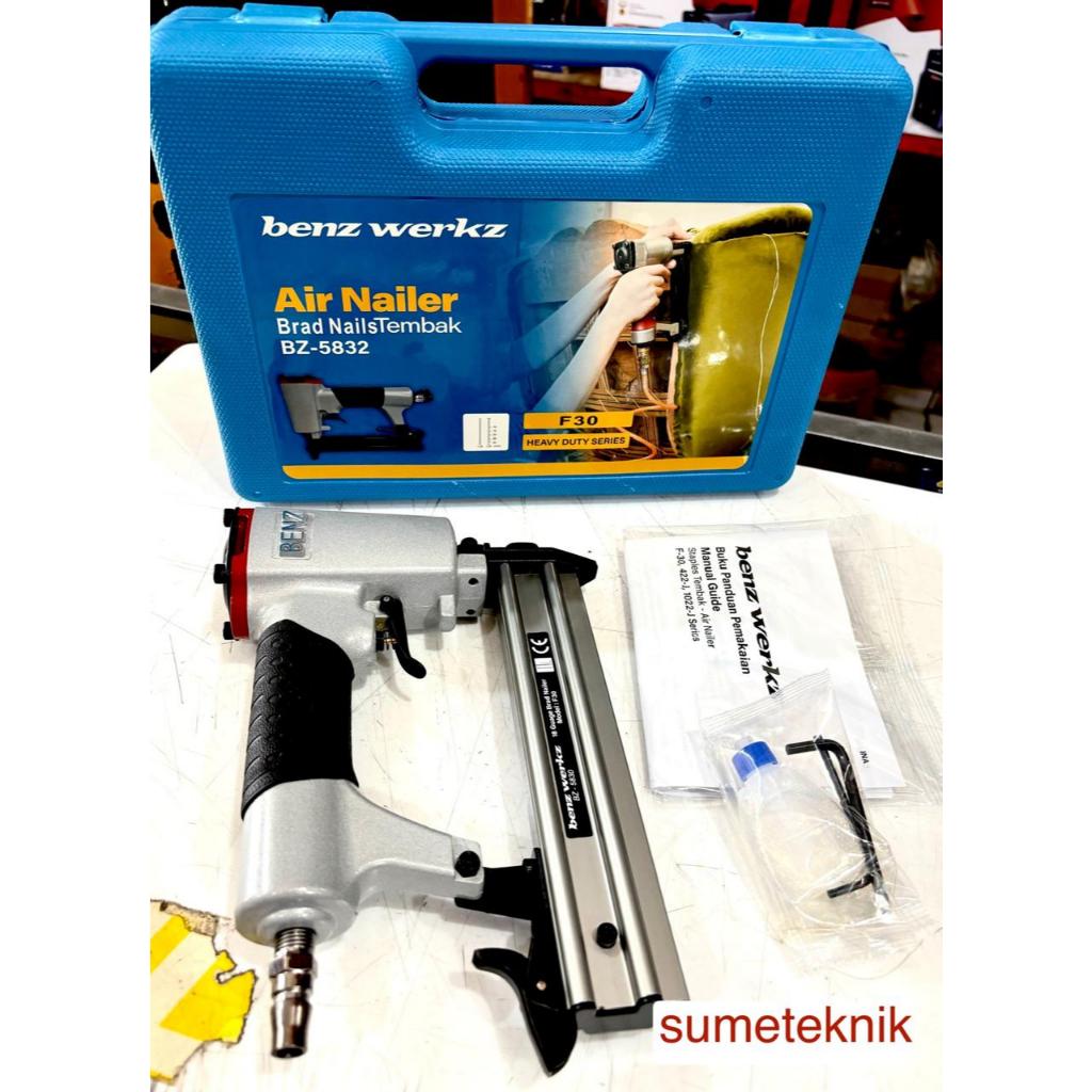 

Air Nailer F30MO Benz Werkz Alat Paku Tembak F30MO Benz Staples Paku Tembak Benz F30MO