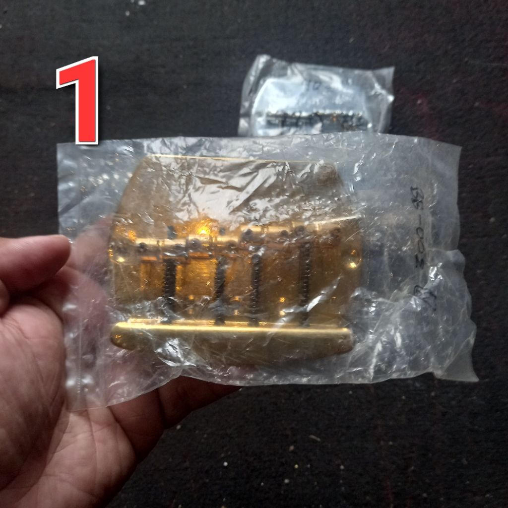 Bridge bass model musicman warba gold