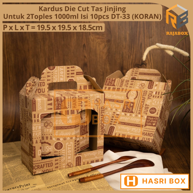 

Dus Toples Jar 1000ml Isi 2 Box Jinjing Toples Tabung 1 Liter Kotak Packaging Kardus Kemasan Makanan