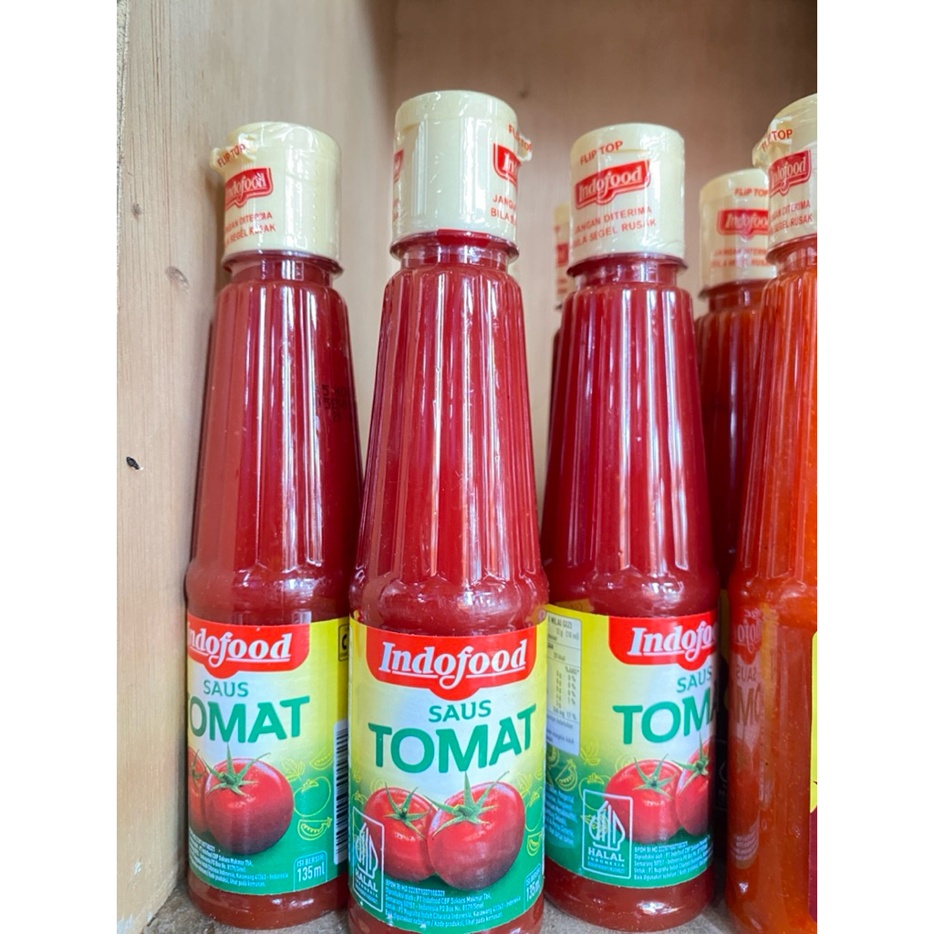 

INDOFOOD SAUS TOMAT 135 ml/ SAUS TOMAT INDOFOOD