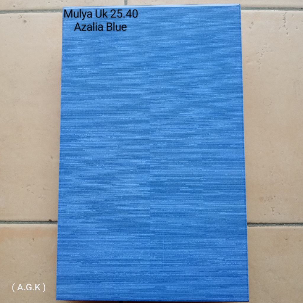keramik dingding mulia 25.40 AZALIA BLUE signature