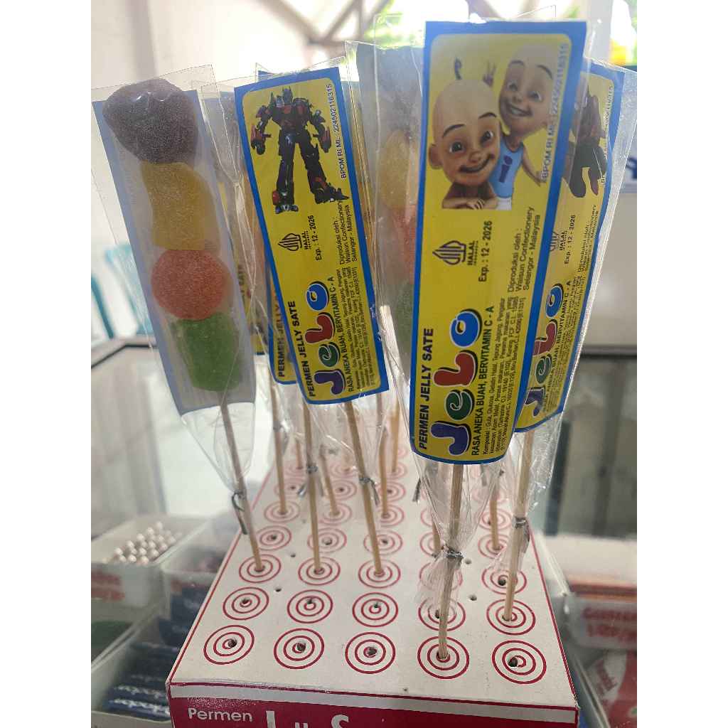 

JELO permen kenyal gummy enak anak anak