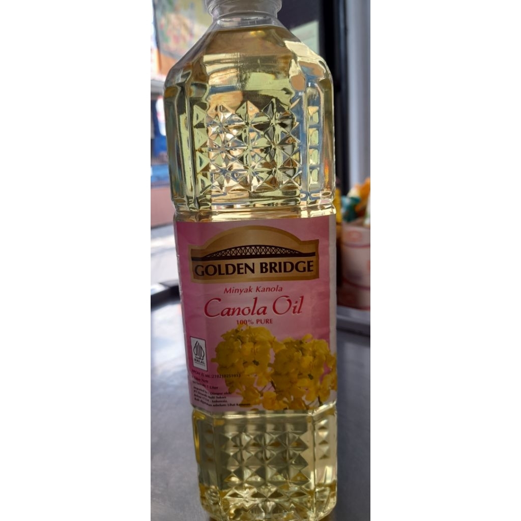 

Minyak kanola Golden Bridge 1L