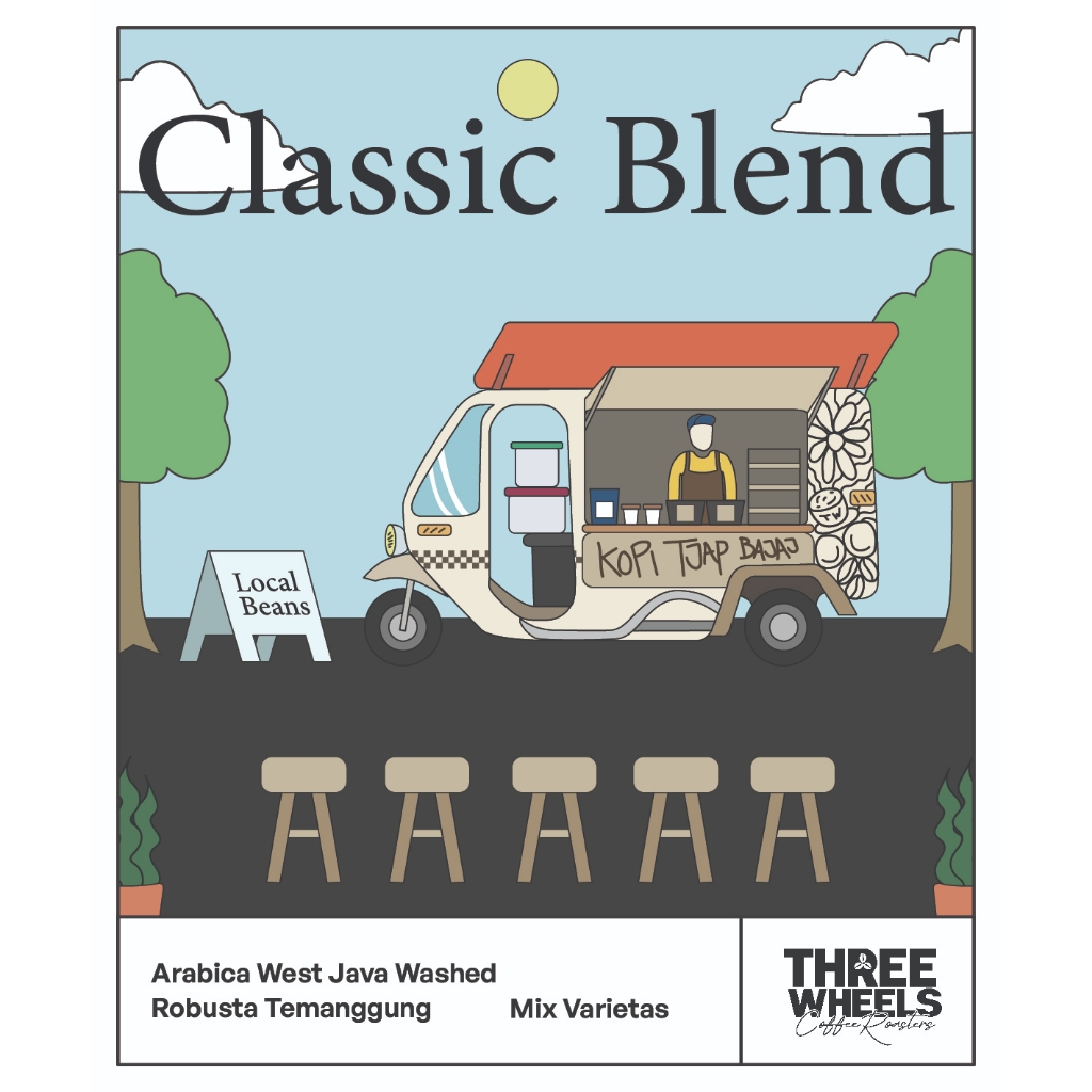 

Biji Kopi House Blend Classic Blend 50% Arabika & 50% Robusta