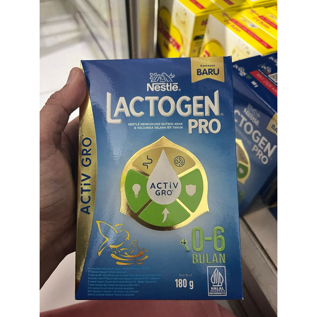 

SUSU LACTOGEN 180gr Tahap 0 6 Bulan