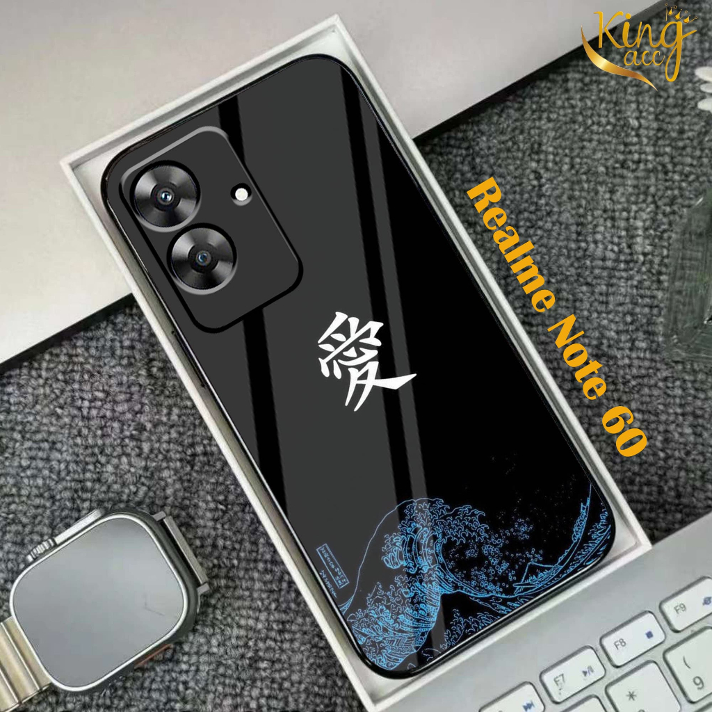 Case Hp Glass Kilau For REALME NOTE 60 - Casing Hp REALME NOTE 60 - K42