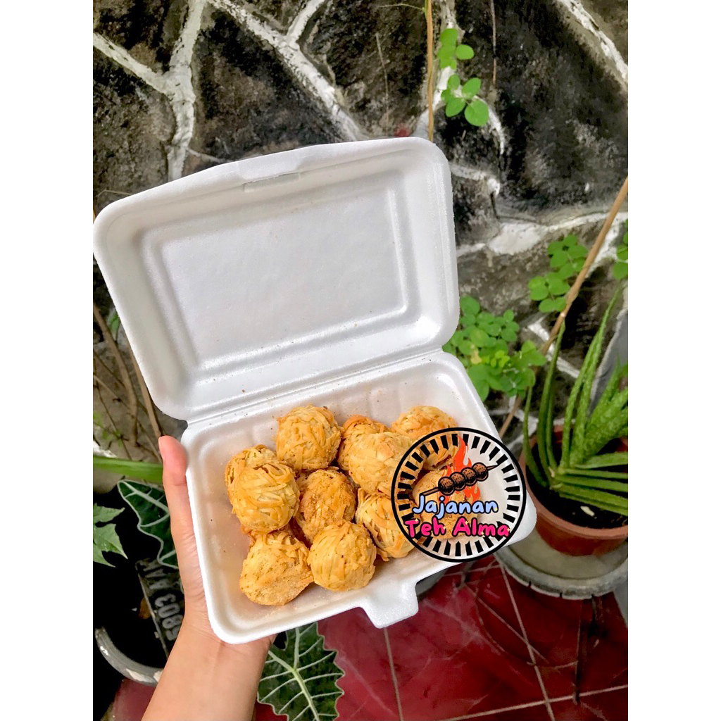 

Bola-Bola Rambutan Isi 5 Pcs Jajanan Sudah Digoreng Siap Makan / Baso Ayam X Sapi