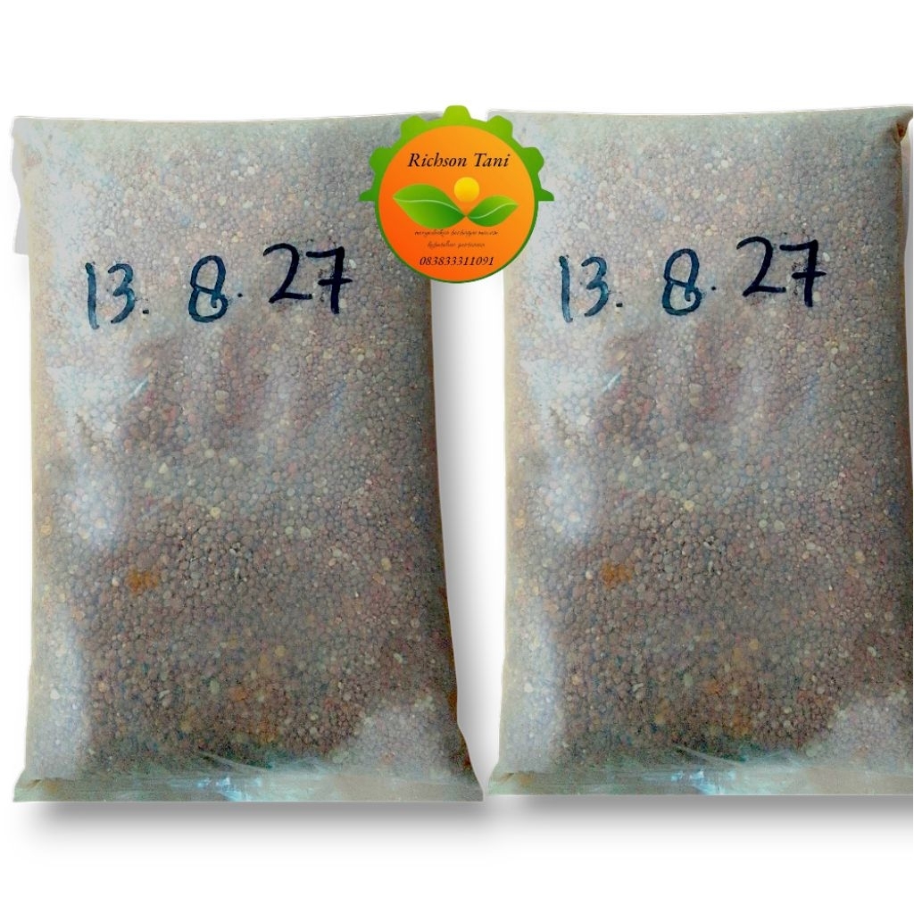 NPK 13-8-27-4+0,5B Mahkota repack 1 kg