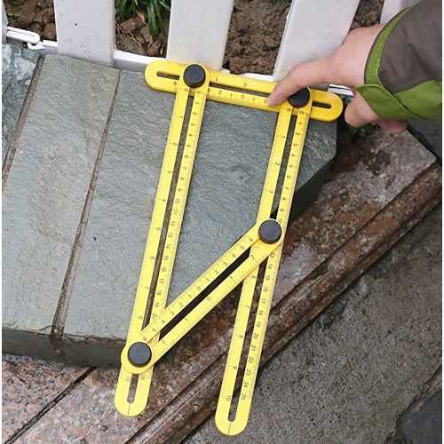 

Penggaris 4 Sudut Flexible Four Sided Corner Folding Ruler INU20 Mudah Digunakan