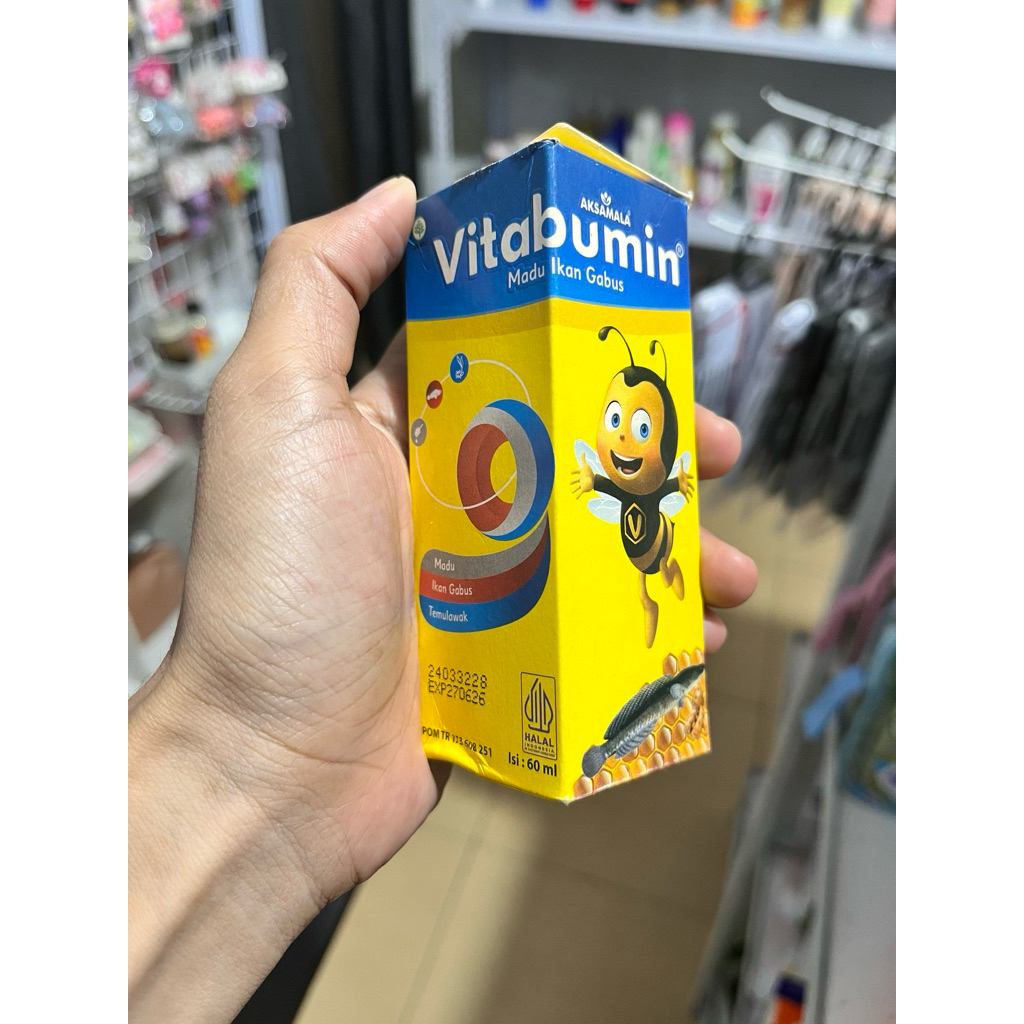 vitabumin 60ml - original ( gambar asli )