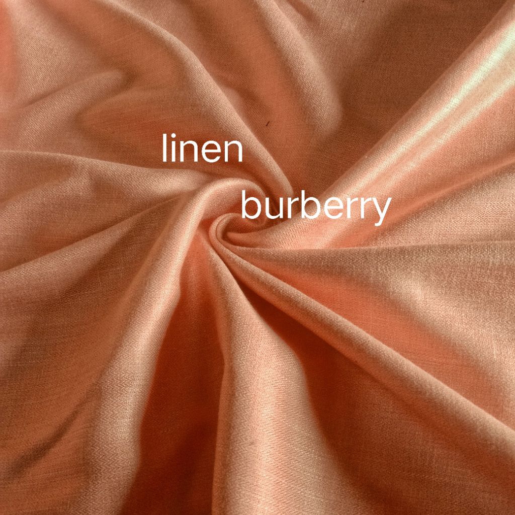 kain linen Burberry,meteran,per 0,5 mtr