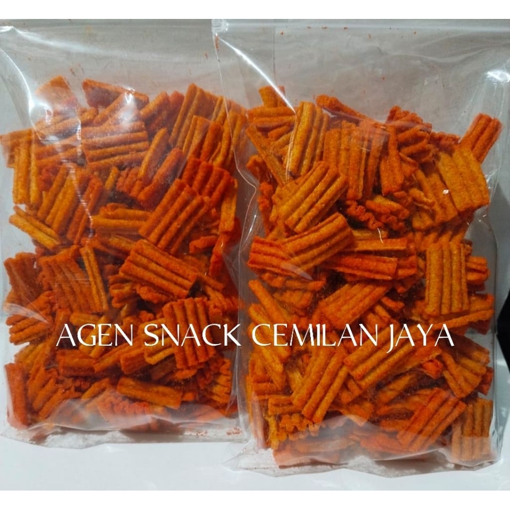 

KERIPIK KENTANG BALADO 1/2 KG (500GR) /KRIPIK KENTANG RASA BALADO PEDAS/SNACK CEMILAN MURAH