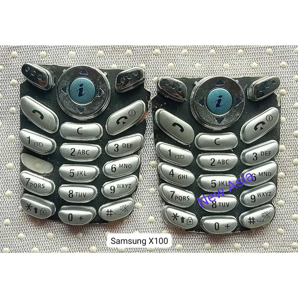 KEYPAD SAMSUNG X100 TOMBOL LUAR SAMSUNG JADUL KEYPAD BAWAH