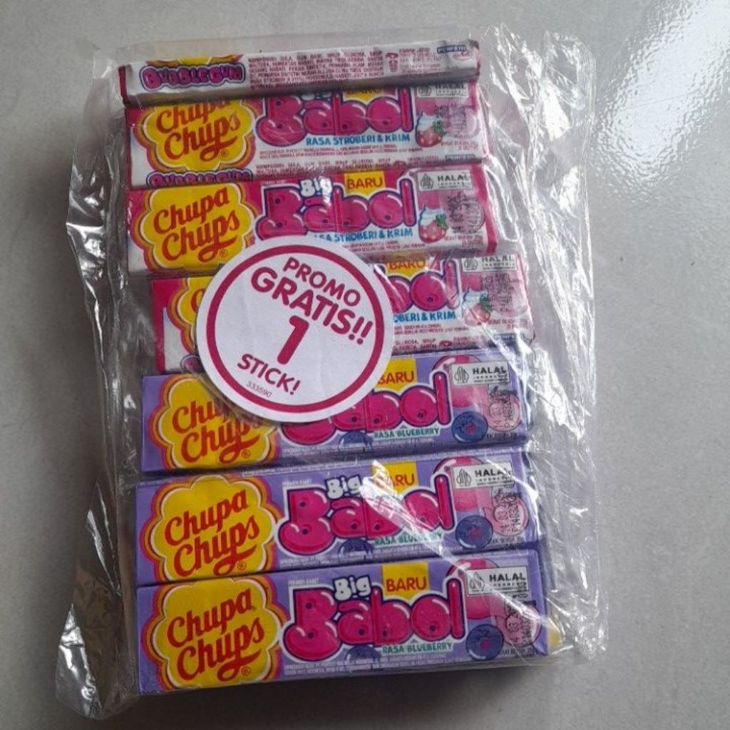 

Permen Chupa Chips Big Babol Stik 1Pak isi 12pcs