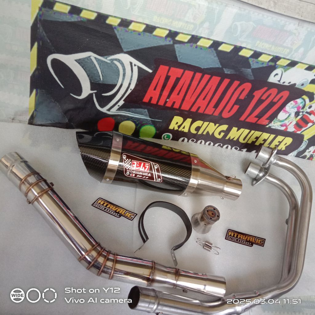 exhaust Yoshimura R11 karbon+DB killer full system ninja 250fi new ninja 250fi old ninja 250 karbu z