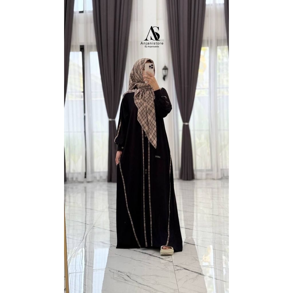 BEST SELLER DRESS SET HIJAB ORIGINAL BY ANJANI SABILA
