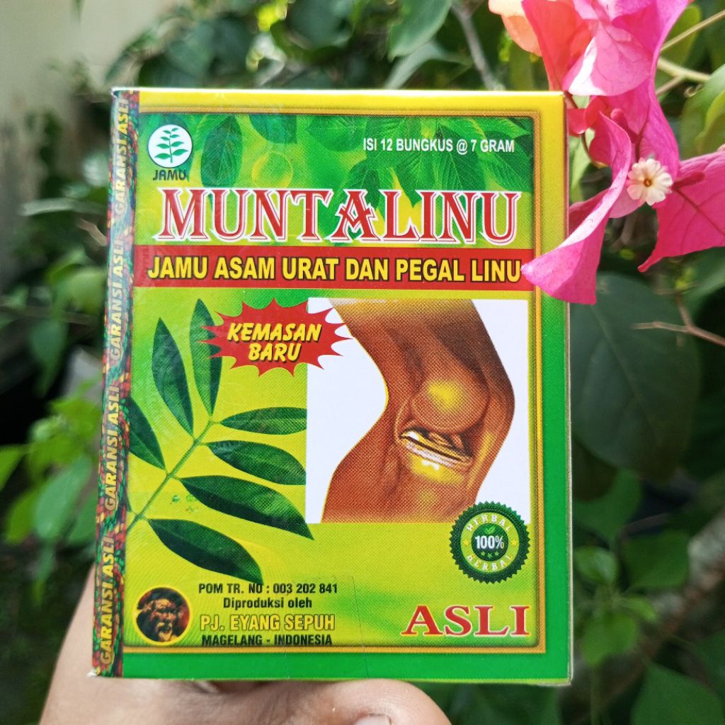 

MUNTALINU Jamu Herbal Pegal Linu & Nyeri Sendi