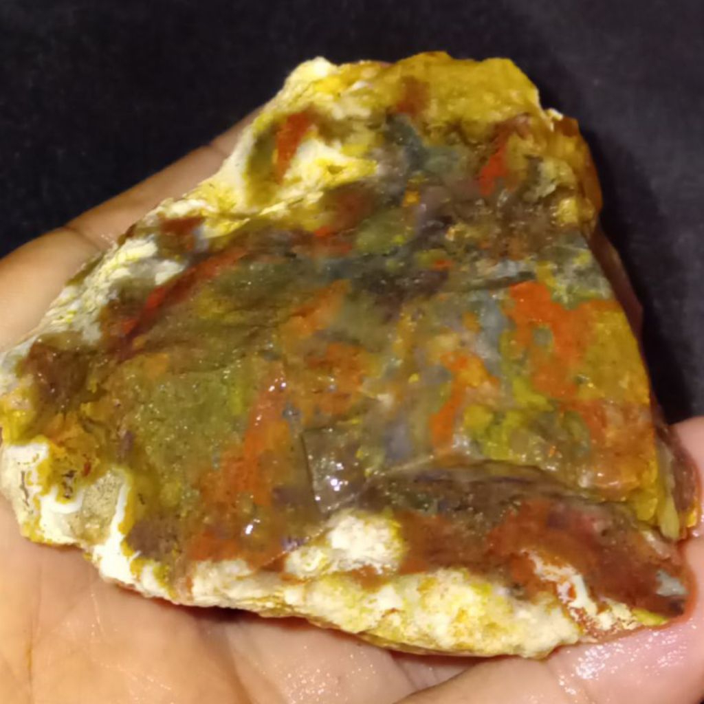 Natural Bahan Batu Lawas Pancawarna Asli Garut Top Quality