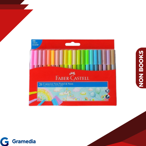 

Gramedia Medan -FABER CP CLASSIC AND CONNECTOR PEN PASTEL NEON PACK 155542