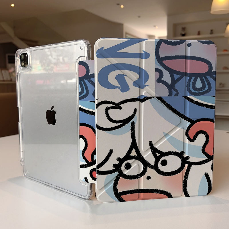 Lipat 3+Y Bentuk Y, Kualitas Terbaik Sarung iPad, Cocok untuk Air1 2 Gen 5 6 9.7 inci, 10th 11th 202